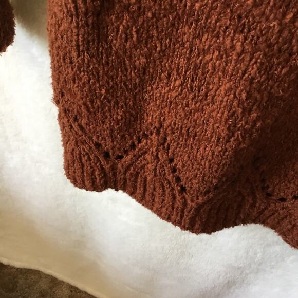 Anthropologie Cedar Pilcro Pointelle Tunic Sweater - Picture 9 of 16